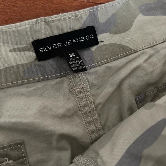 Silver Jeans men's cargo short size 34 - Picture 5 of 5